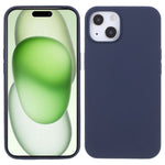 Silikonfodral till iPhone 15 Plus - Mobilmobilens baksida - Skydd