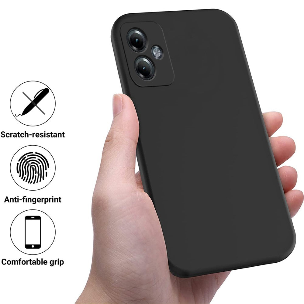 Til Motorola Moto G14 4G Etui Stødsikkert Flydende Silikone Mobiltelefon Cover