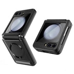 For Samsung Galaxy Z Flip5 5G Kickstand Case Hard PC Phone Cover Magnetic Case