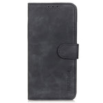 KHAZNEH For Oppo A38 4G Case Anti-Scratch Retro Texture Stand Leather Phone Cover