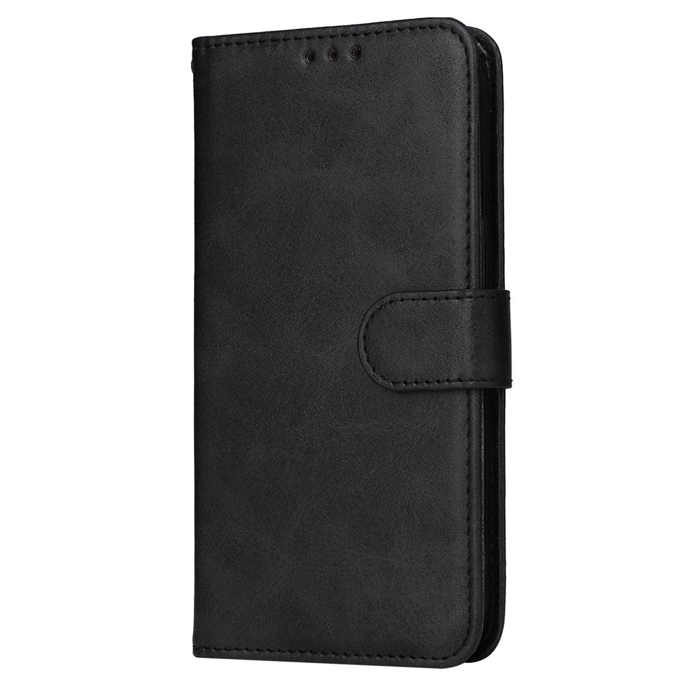For Huawei Mate 60 Case Calf Texture Wallet Stand PU Leather Slim-fit Phone Cover