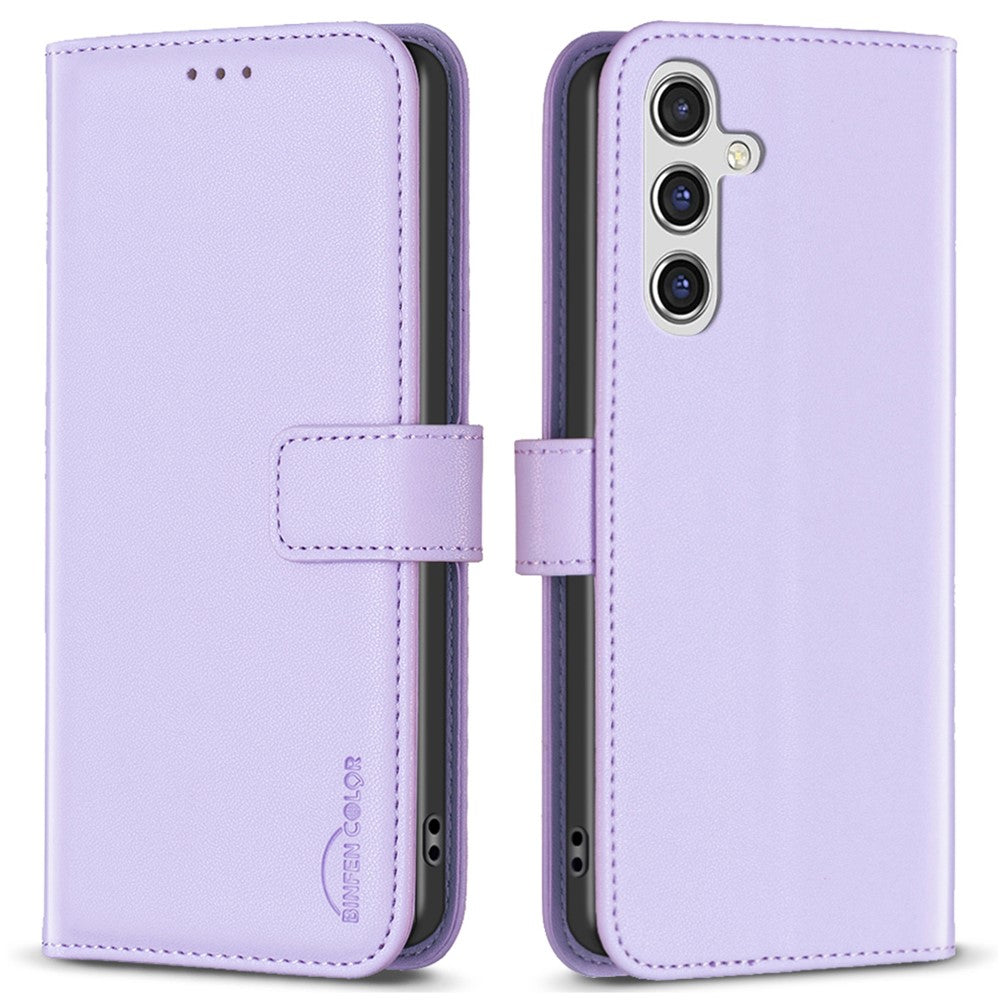 BINFEN COLOR BF17 For Samsung Galaxy A05s 4G Case Wallet PU Leather Stand Phone Cover