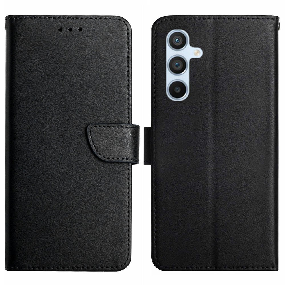 HT02 For Samsung Galaxy A05s 4G Case Anti-Scratch Genuine Cow Leather Phone Cover