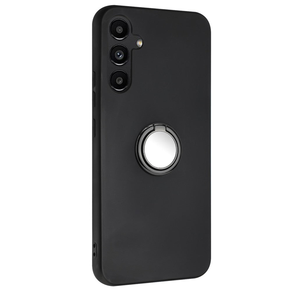 For Samsung Galaxy A05s 4G Case Matte TPU Protective Phone Cover with Ring Kickstand