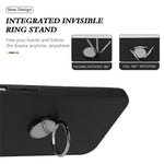 For Samsung Galaxy A05s 4G Case Matte TPU Protective Phone Cover with Ring Kickstand