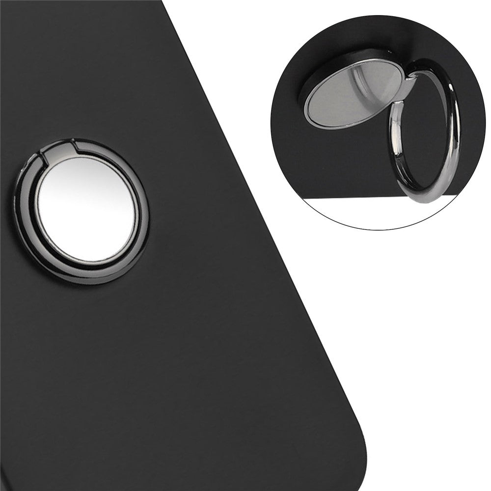 For Samsung Galaxy A05s 4G Case Matte TPU Protective Phone Cover with Ring Kickstand