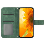 HT04 For Samsung Galaxy A05s 4G Cover Imprinted Wallet Stand Leather Phone Case with Hand Strap