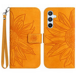 HT04 For Samsung Galaxy A05s 4G Cover Imprinted Wallet Stand Leather Phone Case with Hand Strap