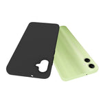 Til Samsung Galaxy A05 4G Cover Mat Telefoncover TPU-skal (Stort bagkameraudsnit)