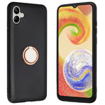 Til Samsung Galaxy A05 4G Beskyttelsescover Mat TPU Kickstand Telefoncover
