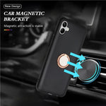 Til Samsung Galaxy A05 4G Beskyttelsescover Mat TPU Kickstand Telefoncover