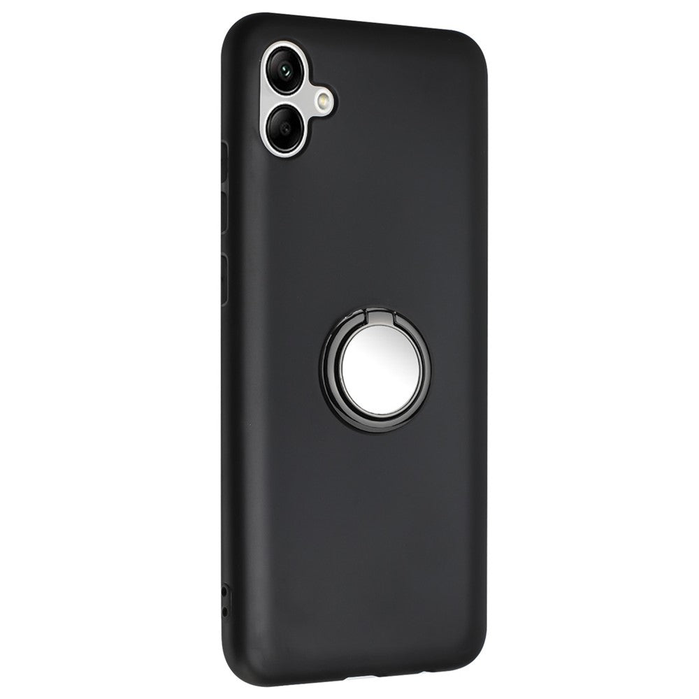 Til Samsung Galaxy A05 4G Beskyttelsescover Mat TPU Kickstand Telefoncover