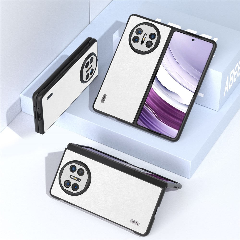 ABEEL For Huawei Mate X5 Case Litchi Texture PU Leather+PC Phone Cover