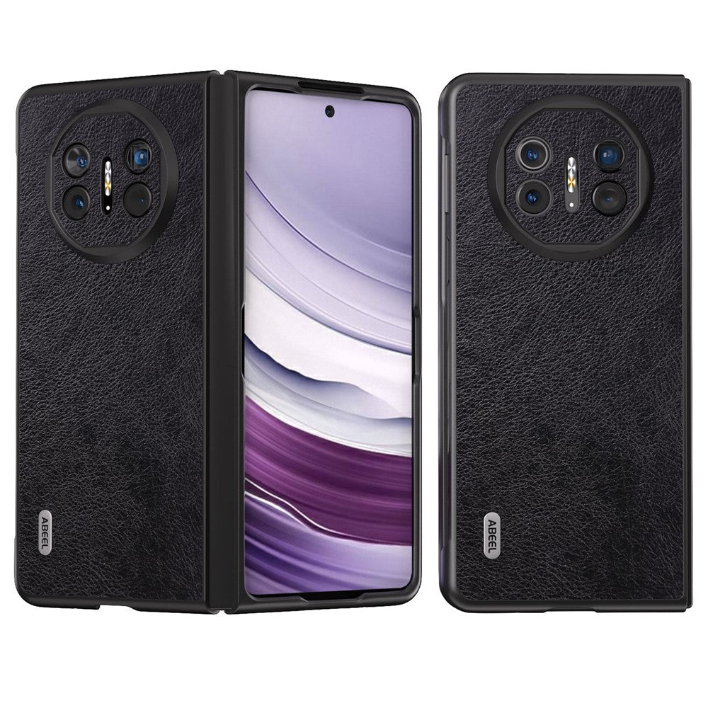 ABEEL For Huawei Mate X5 Case Litchi Texture PU Leather+PC Phone Cover