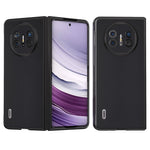 ABEEL For Huawei Mate X5 Case Smooth-touch Genuine Cow Leather+PC Protective Cover