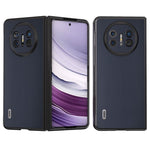 ABEEL For Huawei Mate X5 Case Smooth-touch Genuine Cow Leather+PC Protective Cover