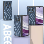 ABEEL Milky Way Series For Huawei Mate X5 Case PU Leather+PC Phone Cover