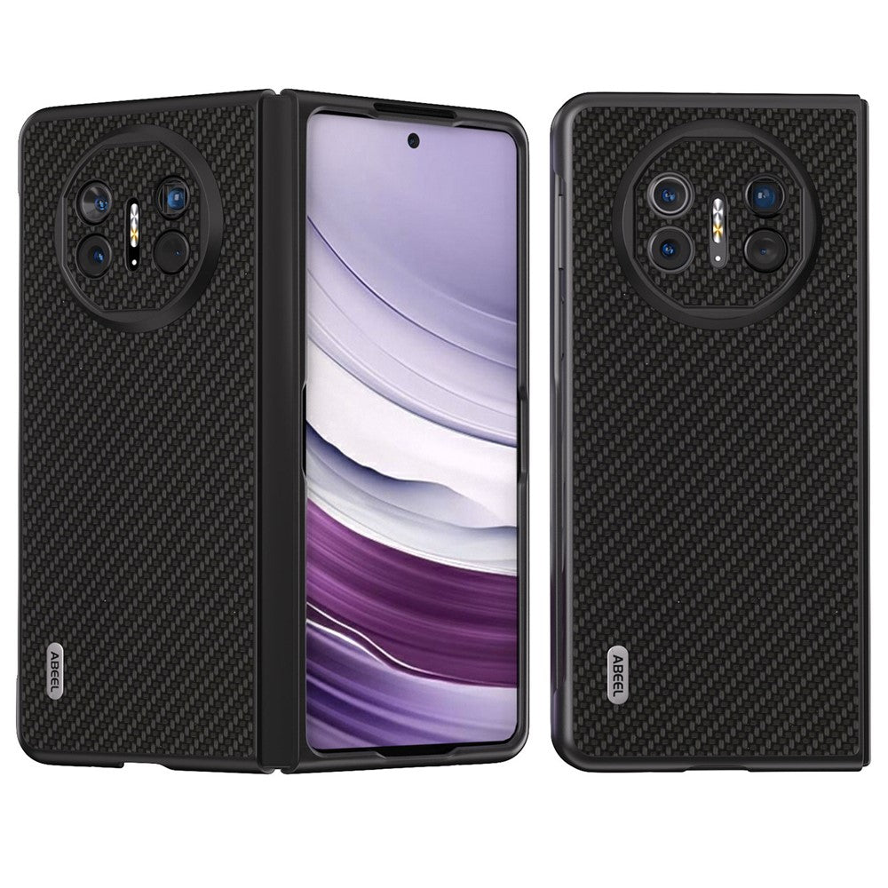 ABEEL For Huawei Mate X5 Cell Phone Case Carbon Fiber Texture Back Cover