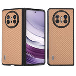 ABEEL For Huawei Mate X5 Cell Phone Case Carbon Fiber Texture Back Cover