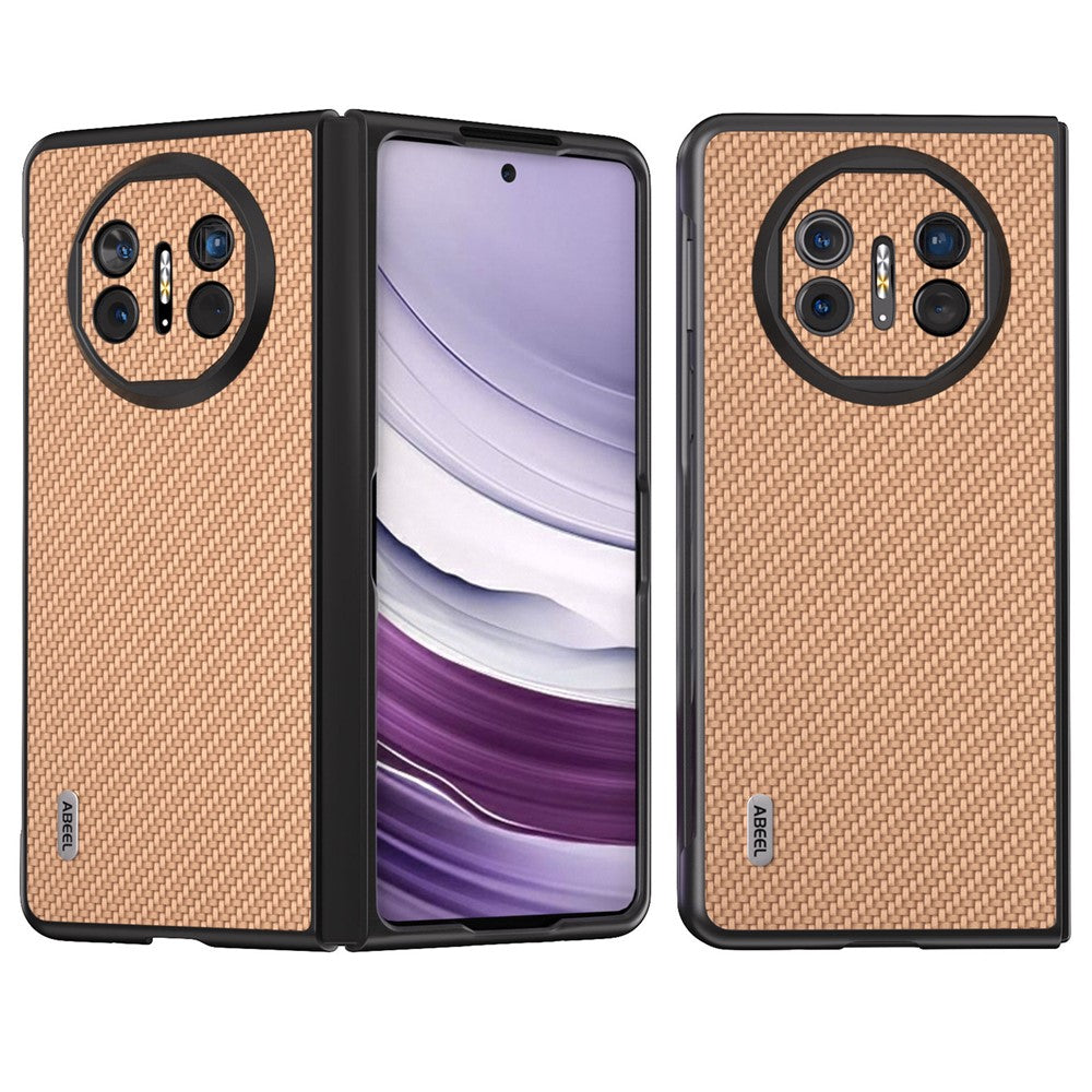 ABEEL For Huawei Mate X5 Cell Phone Case Carbon Fiber Texture Back Cover