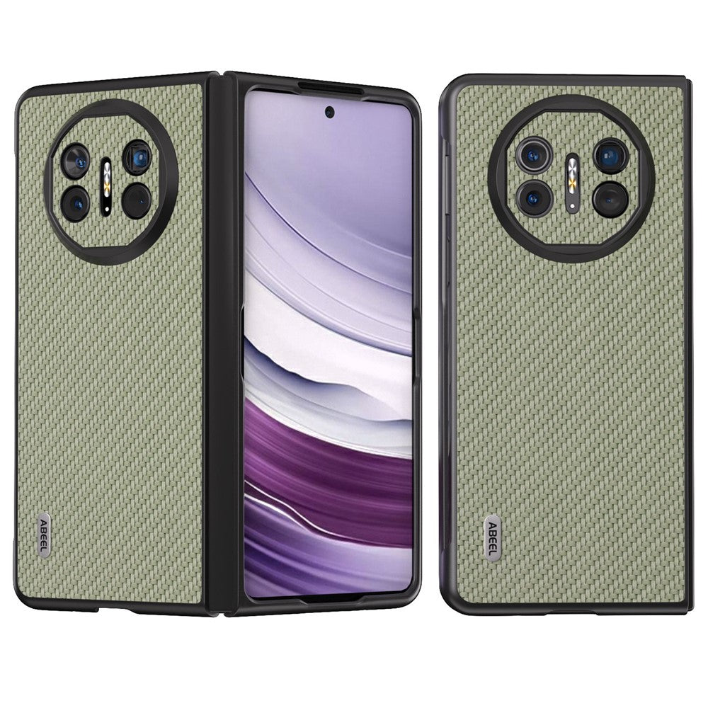 ABEEL For Huawei Mate X5 Cell Phone Case Carbon Fiber Texture Back Cover