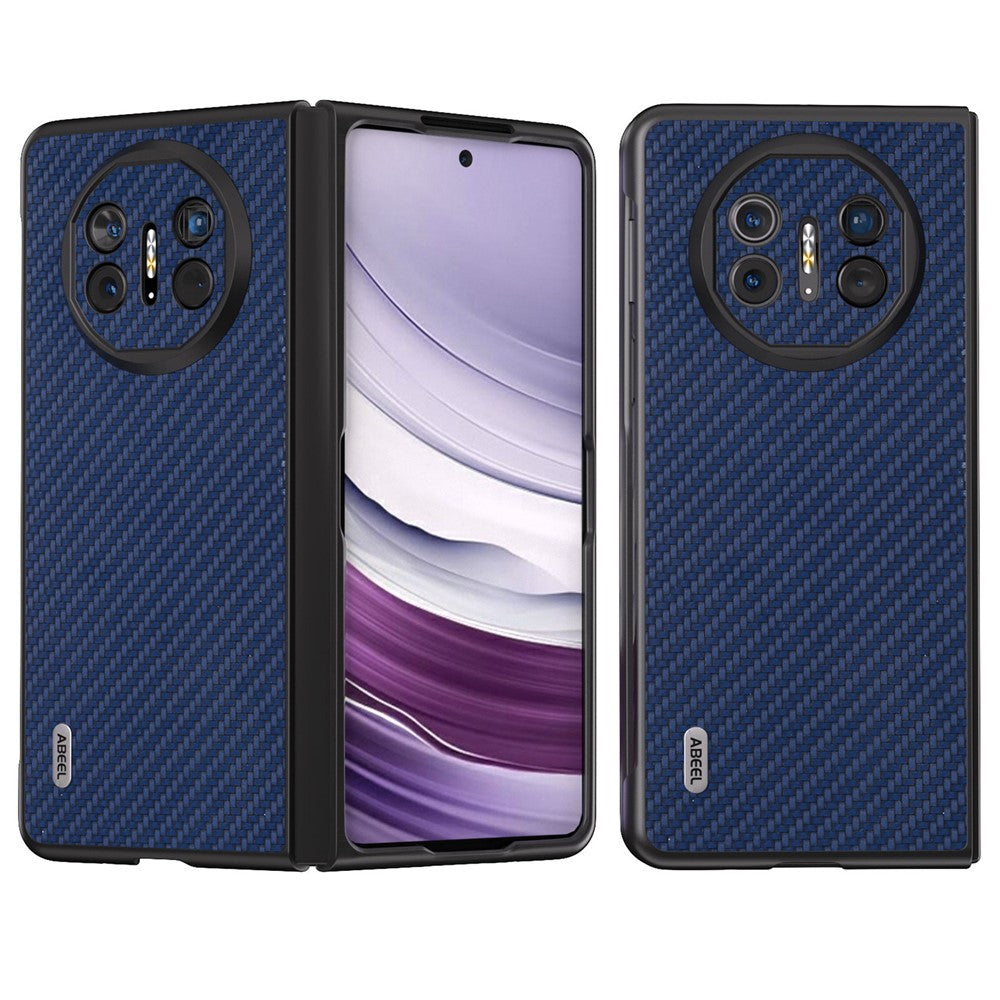ABEEL For Huawei Mate X5 Cell Phone Case Carbon Fiber Texture Back Cover