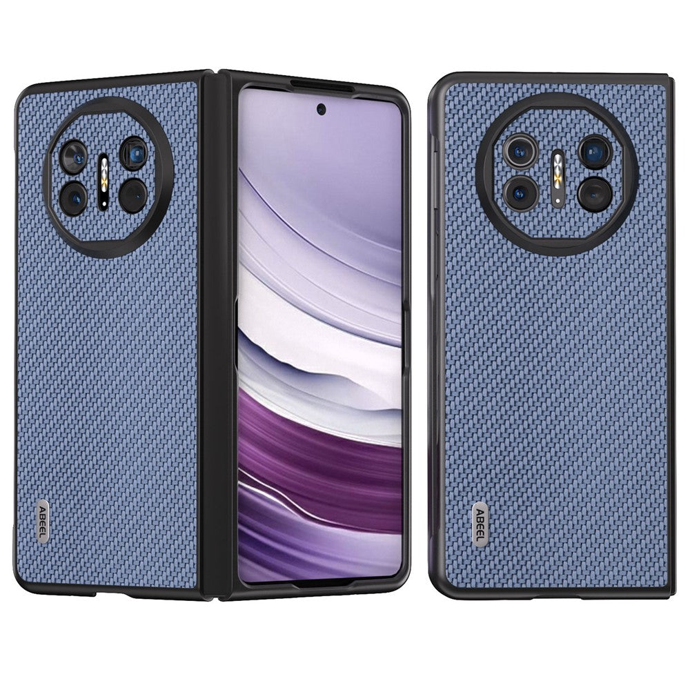 ABEEL For Huawei Mate X5 Cell Phone Case Carbon Fiber Texture Back Cover