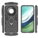 For Huawei Mate 60 Case TPU+PC Ring Holder Kickstand Phone Protective Cover