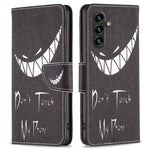 Til Samsung Galaxy A15 4G etui med mønstertryk PU-læderpung telefoncover