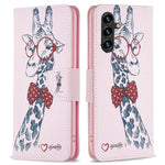Til Samsung Galaxy A15 4G etui med mønstertryk PU-læderpung telefoncover