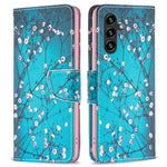 Til Samsung Galaxy A15 4G etui med mønstertryk PU-læderpung telefoncover