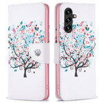 Til Samsung Galaxy A15 4G etui med mønstertryk PU-læderpung telefoncover