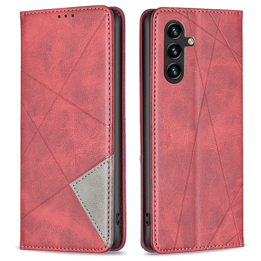 Til Samsung Galaxy A15 4G etui telefonstativcover med kortpladser