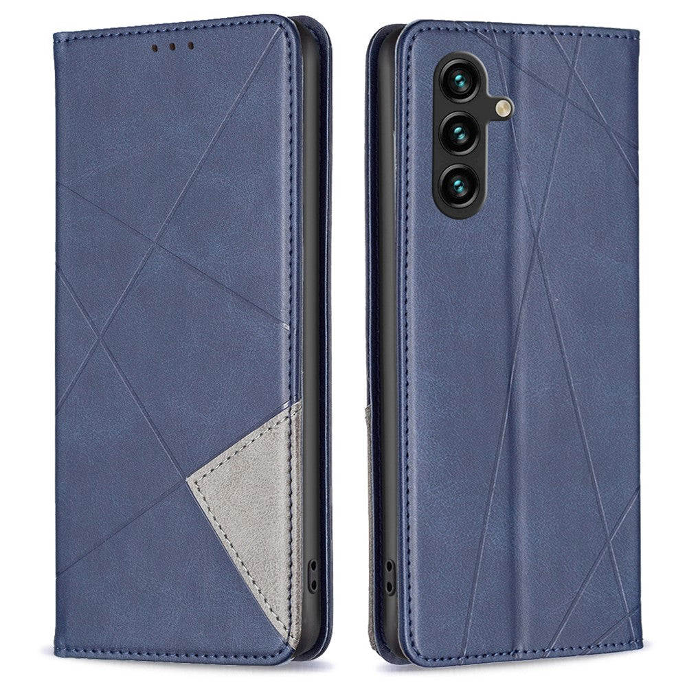 Til Samsung Galaxy A15 4G etui telefonstativcover med kortpladser