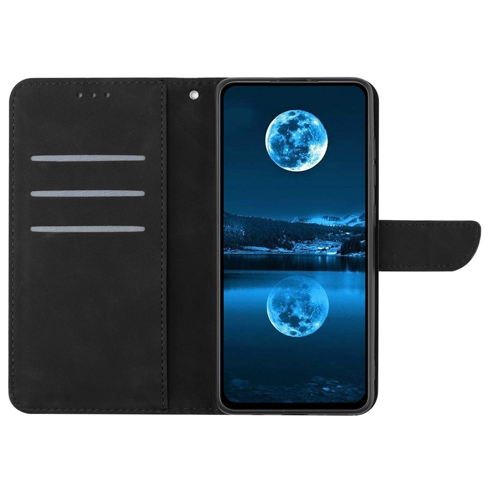 HT05 For Xiaomi 13T / 13T Pro Case Imprinted PU Leather Wallet Phone Stand Cover