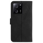 HT05 For Xiaomi 13T / 13T Pro Case Imprinted PU Leather Wallet Phone Stand Cover