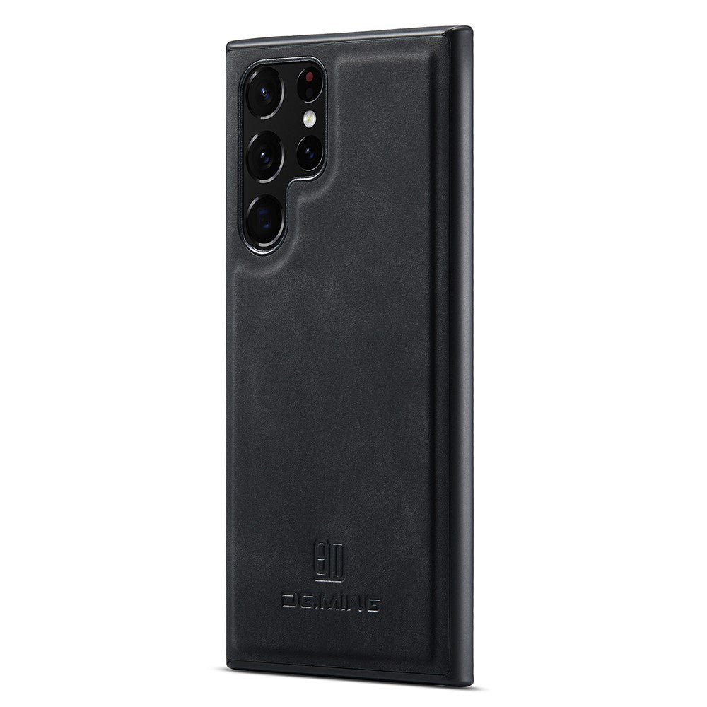 DG.MING PC+TPU+PU Phone Cover for Samsung Galaxy S23 Ultra Case Anti-Scratch Protective Case