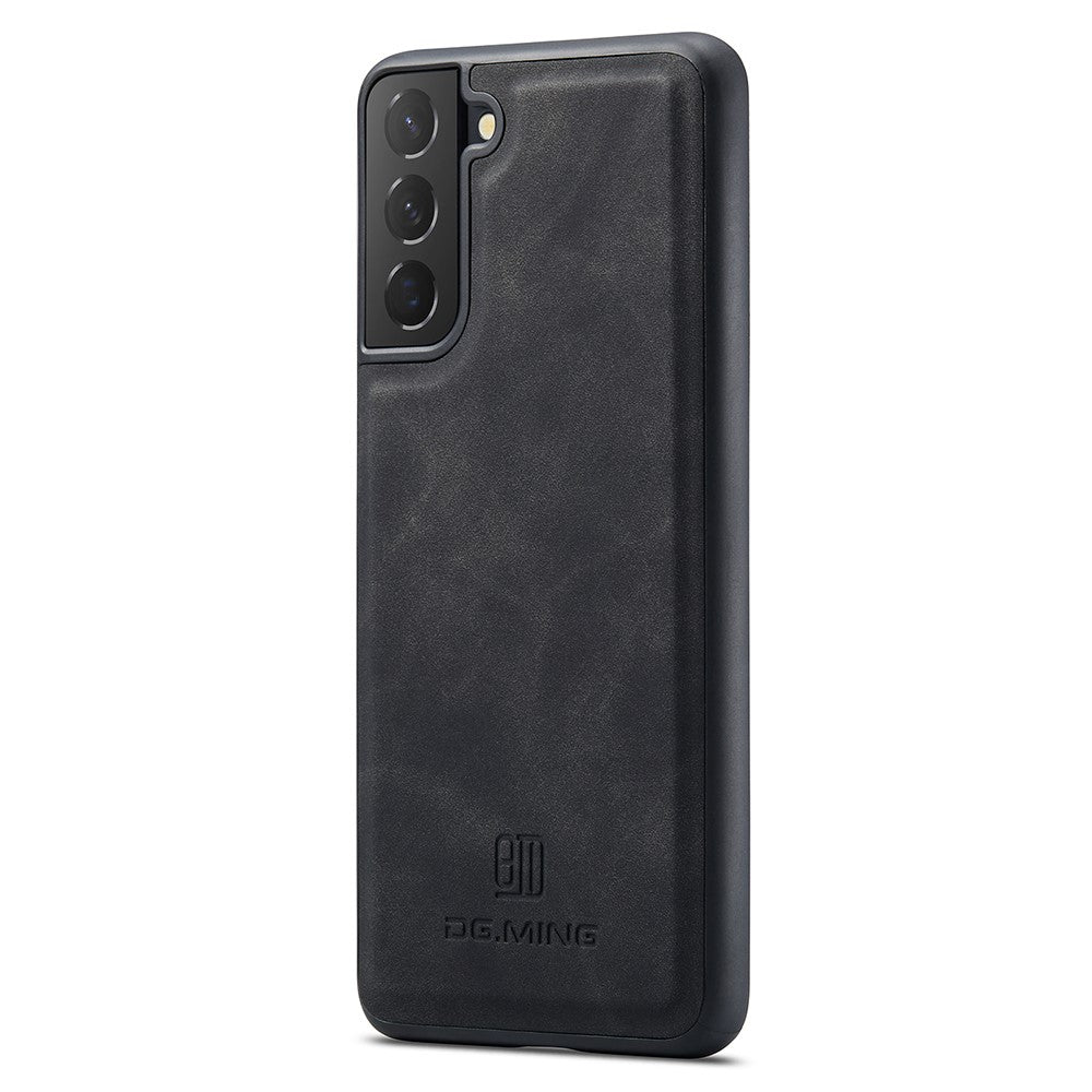 DG.MING Protective Case for Samsung Galaxy S22 5G Case Drop-Proof PC+TPU+PU Phone Cover