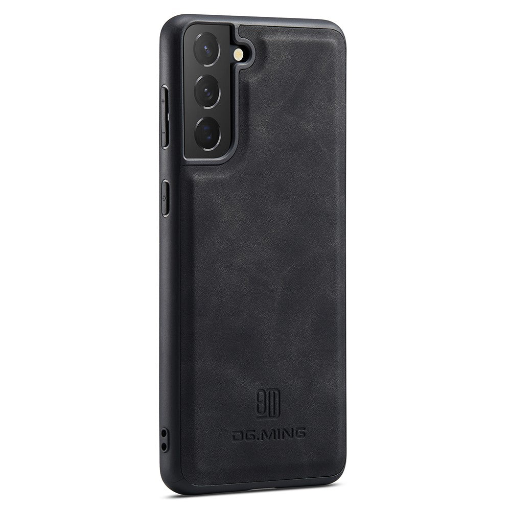 DG.MING Protective Case for Samsung Galaxy S22 5G Case Drop-Proof PC+TPU+PU Phone Cover