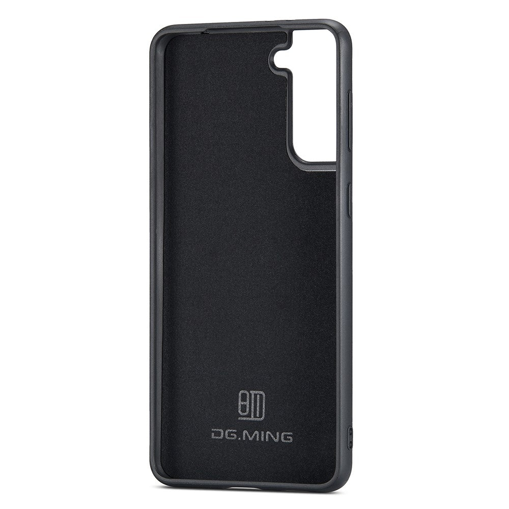 DG.MING Protective Case for Samsung Galaxy S22 5G Case Drop-Proof PC+TPU+PU Phone Cover
