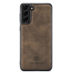DG.MING Protective Case for Samsung Galaxy S22 5G Case Drop-Proof PC+TPU+PU Phone Cover