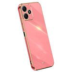 XINLI För Xiaomi Redmi Note 12R 5G Skal Elektropläterad Guldkant TPU mobil Baksida