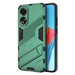 Oppo A78 4G-skal PC+TPU Stativ Fallsäkert mobilskal