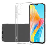 For Oppo A18 / A38 4G Case HD Clear Cell Phone Shell TPU Cover (Precise Rear Lens Cutout)