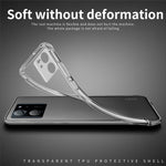 MOFI För Xiaomi 13T / 13T Pro / Redmi K60 Ultra Skal HD Genomskinligt mobilskydd Mjukt TPU Mobilmobilskal