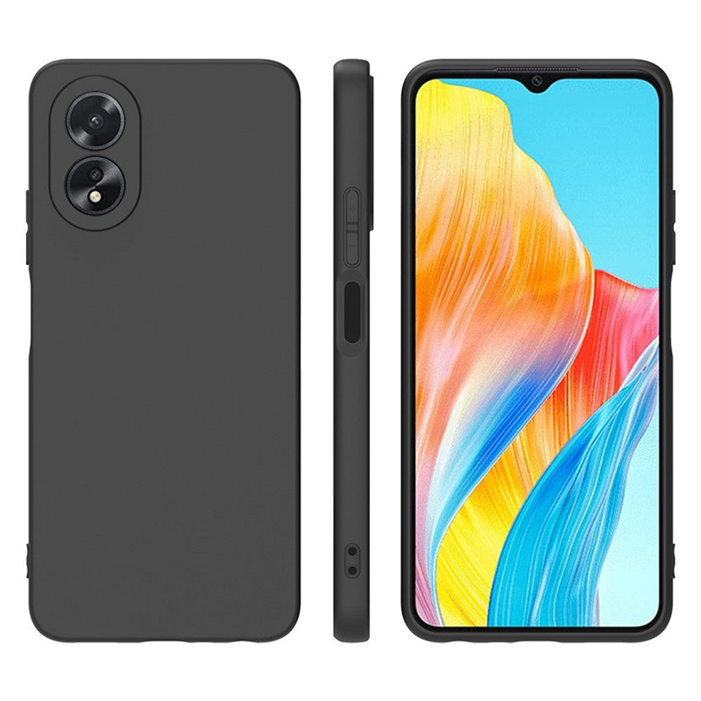 For Oppo A38 4G Case Matte Protective Phone Cover Anti-Fingerprint Shell (Precise Rear Lens Cutout)