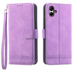 DIERFENG DF-03 For Samsung Galaxy A05 4G Case PU Leather Stand Phone Wallet Shell