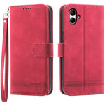 DIERFENG DF-03 For Samsung Galaxy A05 4G Case PU Leather Stand Phone Wallet Shell