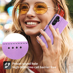 DIERFENG DF-03 For Samsung Galaxy A05s 4G Case Slim-Fit PU Leather Stand Cover Phone Shell Wallet