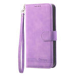 DIERFENG DF-03 For Samsung Galaxy A05s 4G Case Slim-Fit PU Leather Stand Cover Phone Shell Wallet